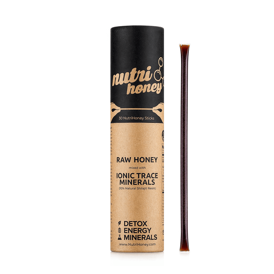 NutriHoney (30 Sticks) - Mix of Natural Shilajit Resin & Raw Honey