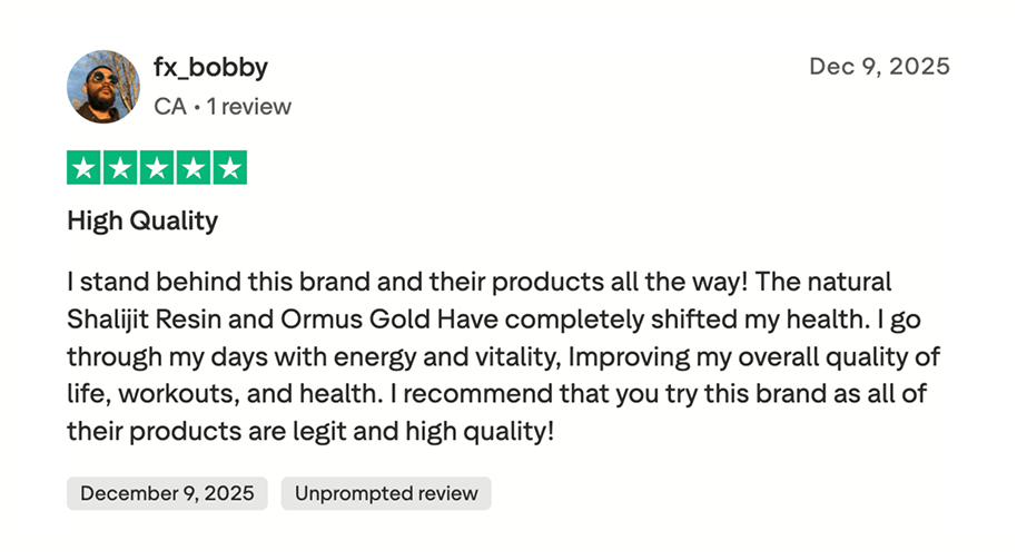 Customer review