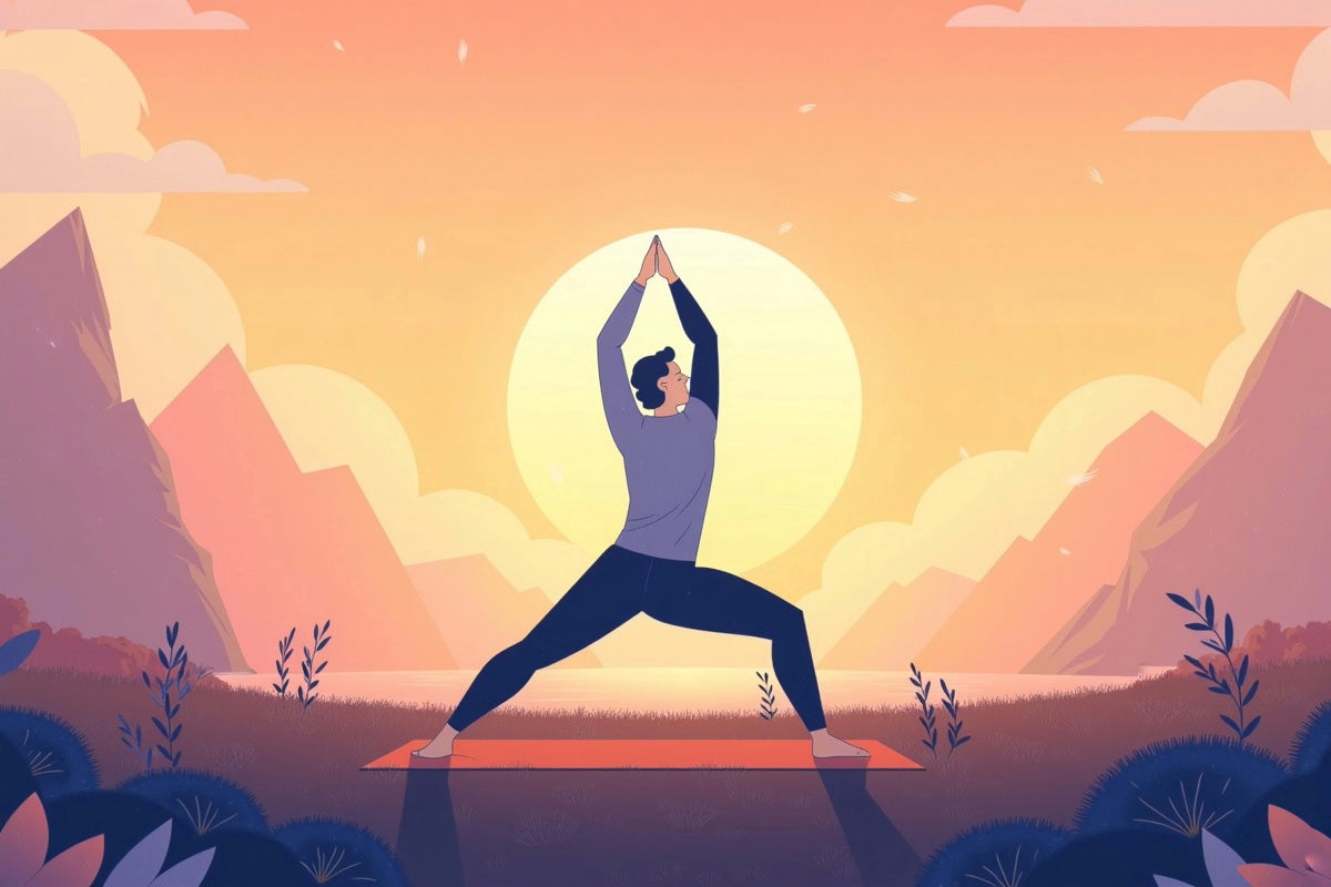 stress, calm, yoga, sport