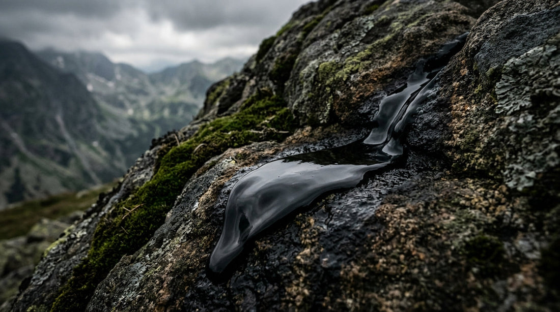 Ancient Altai mountains where authentic shilajit mineral resin is harvested