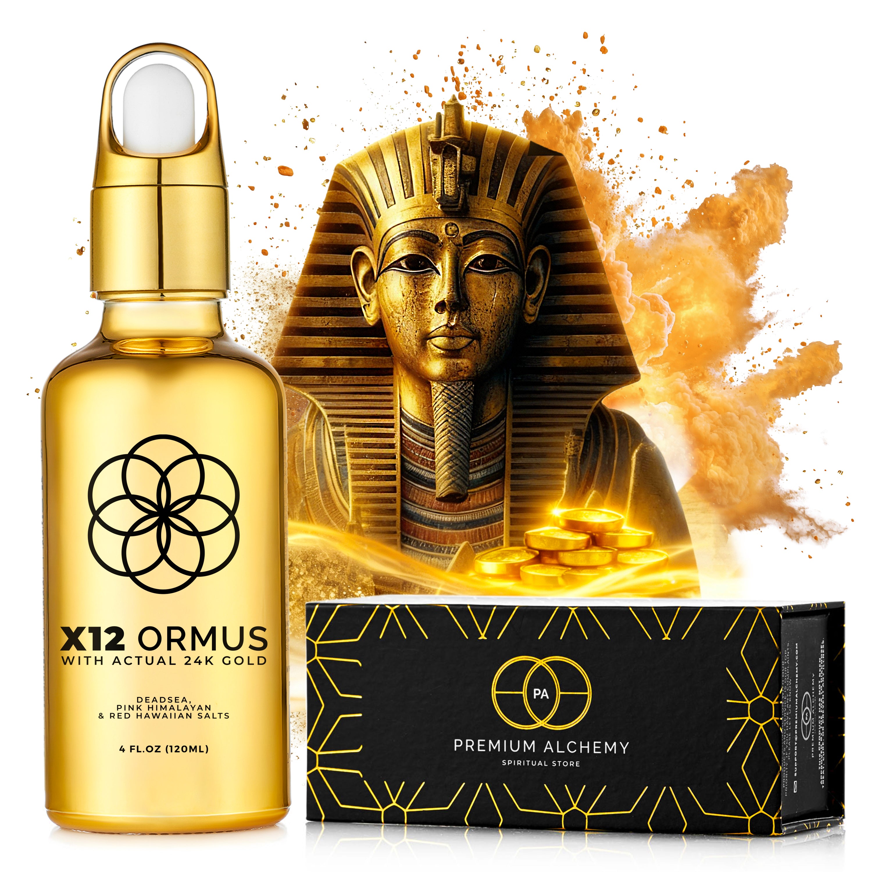 x12 Ormus Monoatomic Gold - 3.4 fl. oz. (100 ml)