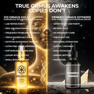 x12 Ormus Monoatomic Gold - 4 fl. oz. (120 ml)