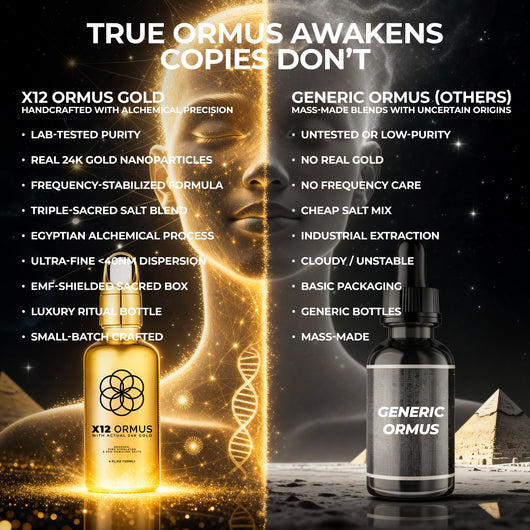 x12 Ormus Monoatomic Gold - 4 fl. oz. (120 ml)