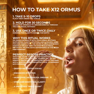 x12 Ormus Monoatomic Gold - 4 fl. oz. (120 ml)