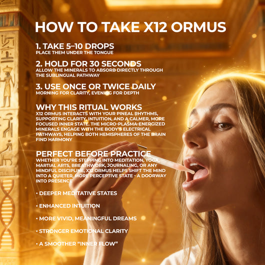 x12 Ormus Monoatomic Gold - 4 fl. oz. (120 ml)