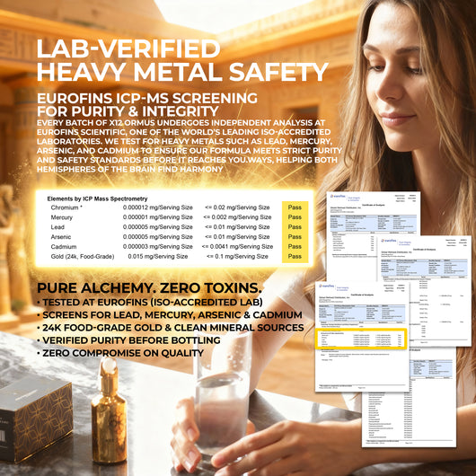 x12 Ormus Monoatomic Gold - 4 fl. oz. (120 ml)