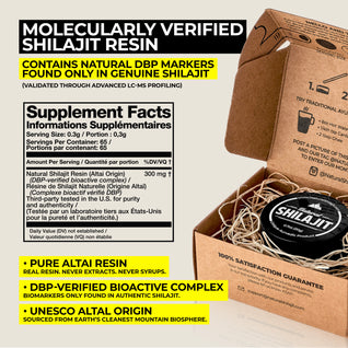 Natural Shilajit Resin (20 Grams)