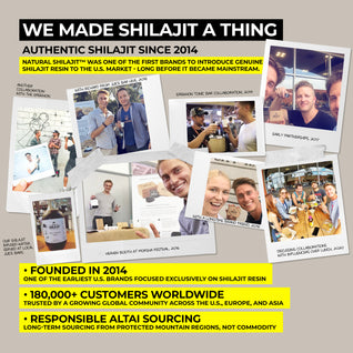 Natural Shilajit Resin (20 Grams)