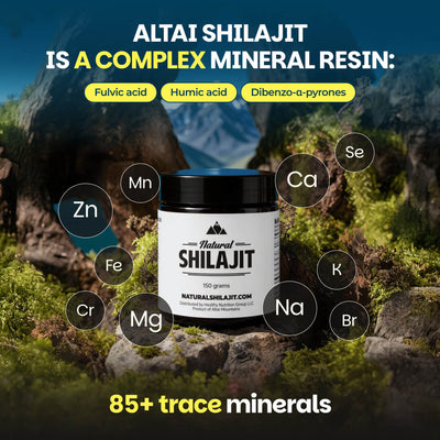 Natural Shilajit Resin (150 Grams)