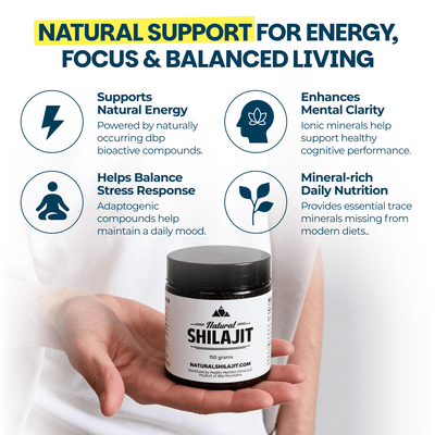 Natural Shilajit Resin (150 Grams)