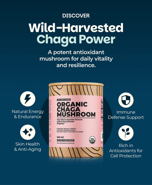 Organic Chaga Mushroom