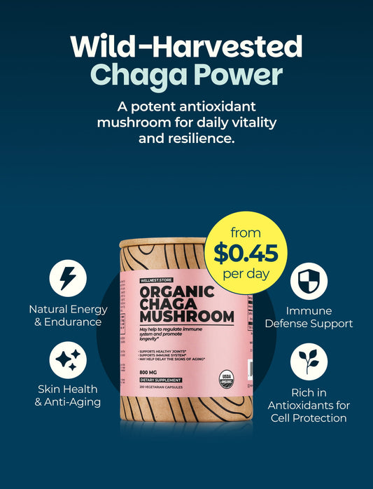 Organic Chaga Mushroom