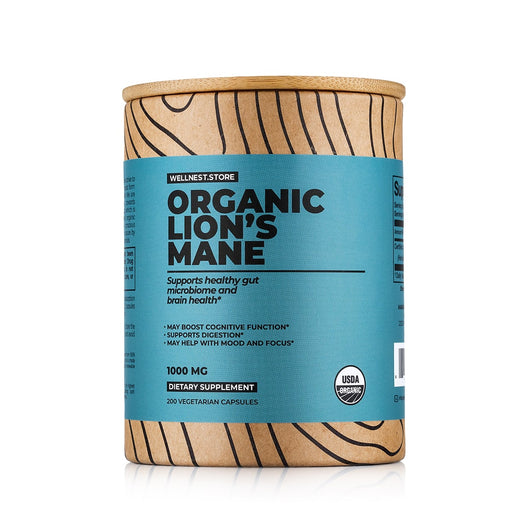 Organic Lions Mane Mushroom