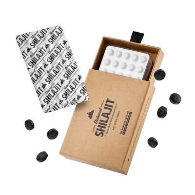 Natural Shilajit Sun-Dried Tablets (120 pcs)