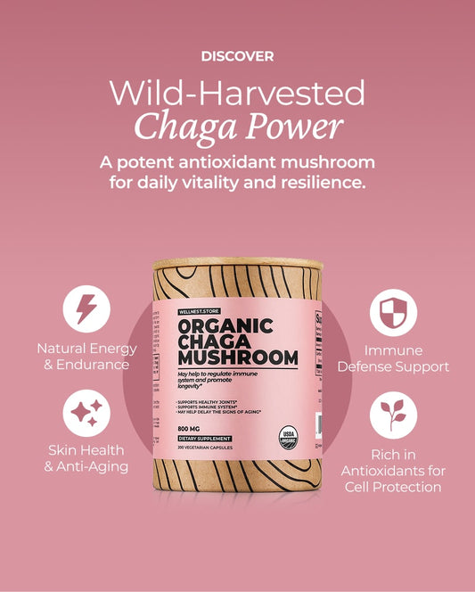Organic Chaga Mushroom