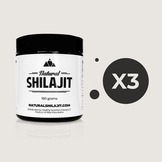 3 x Shilajit Resin (150 Grams)