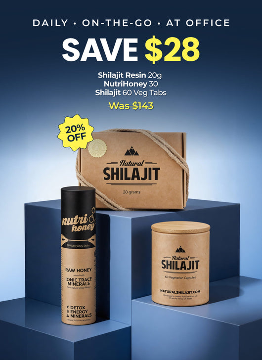 Your complete Shilajit routine – wherever you are