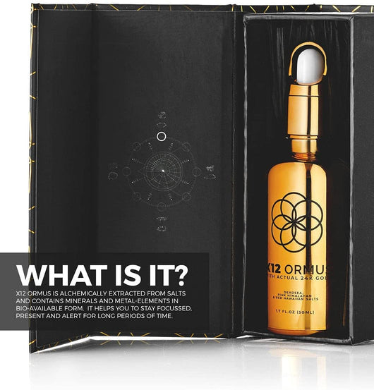 x12 Ormus Monoatomic Gold - 3.4 fl. oz. (100 ml)
