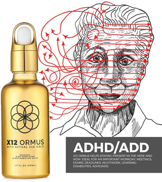 x12 Ormus Monoatomic Gold - 3.4 fl. oz. (100 ml)